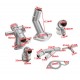 Kit de refroidissement en aluminium p Audi TT VW Golf 4 GTI 1.8T 