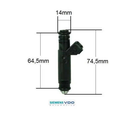 Siemens vdo Injecteurs DEKA 630cc Siemens vdo Injecteurs DEKA 630cc
