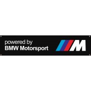 Bannière Bmw Motorsport Black 1300 x 300mm