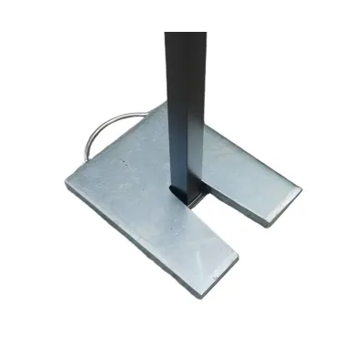 Poids de lestage tonnelle 7 kg acier galvanisé