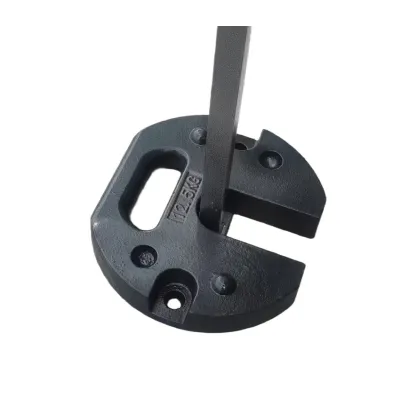 Poids de lestage 12,5 kg acier galvanisé