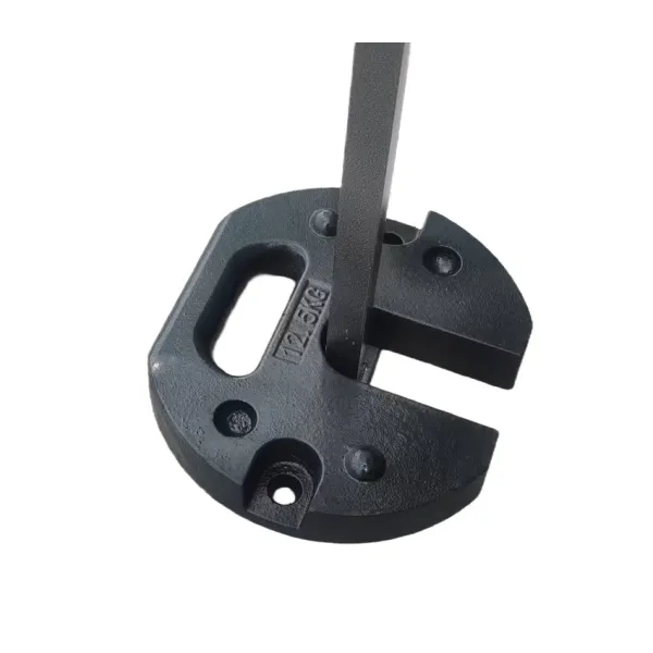 Poids de lestage 12,5 kg acier galvanisé