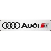 Bannière Audi Blanche 1300 x 300mm