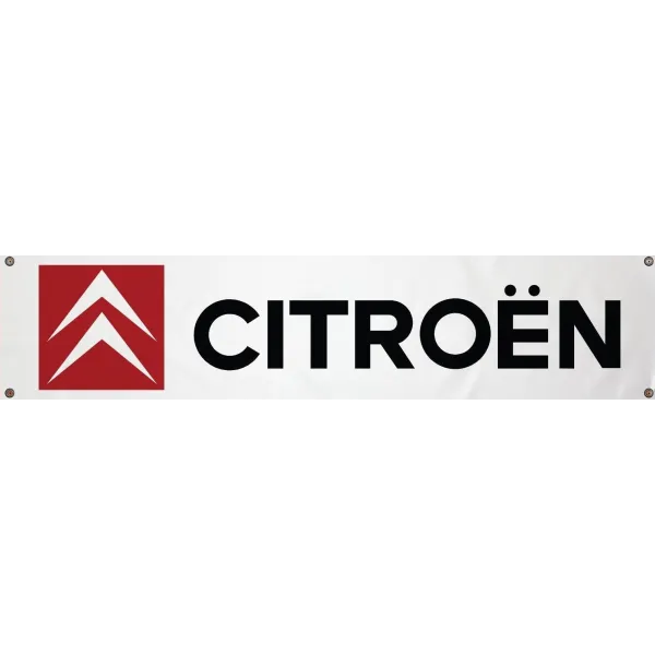 Bannière Citroen 1300mm x 300mm