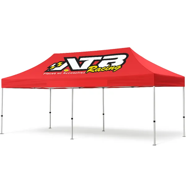 Barnum 3x6 EVO Rouge sans parois.