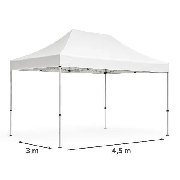 Barnum 3x4,5 aluminium Blanc pro Light