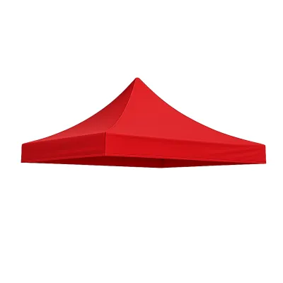 Barnum Toit rechange 3x3 Rouge polyester PVC 320 g/m²
