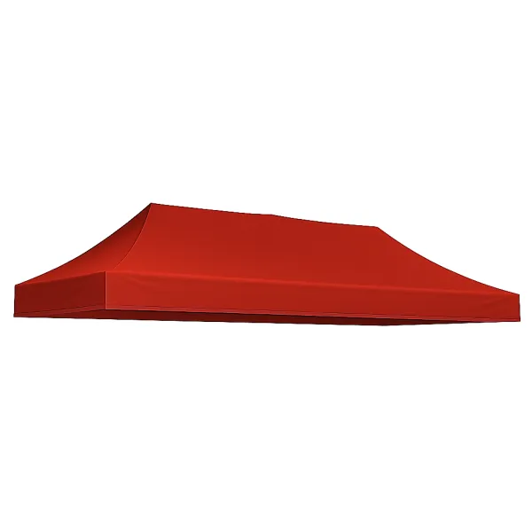 Barnum Toit rechange 3x6 rouge polyester PVC 320 g/m²