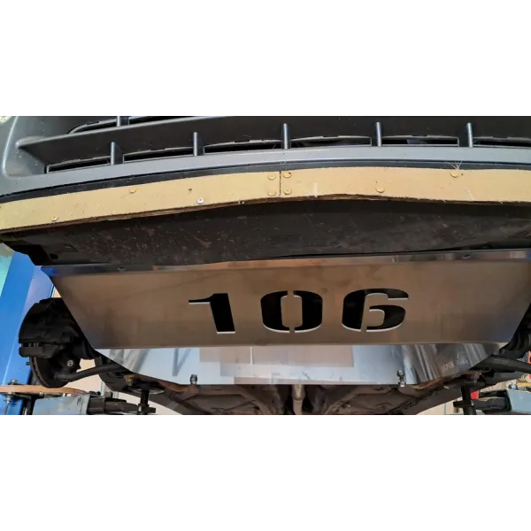 Protège carter rallye peugeot 106 alu renforcé
