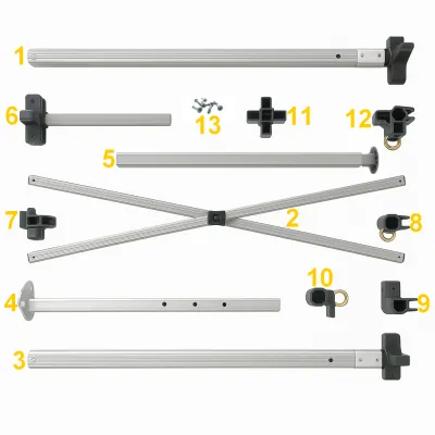 Pièces détachées pour barnum alu 45mm
