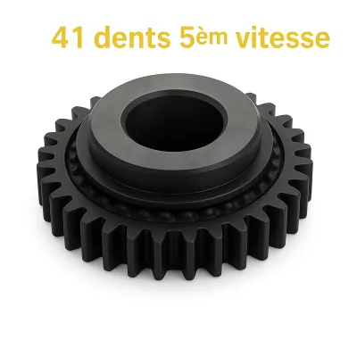 Pignon 41 dents 5ᵉ vitesse MA pour pignonnerie courte