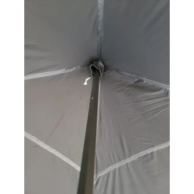 Barnum pliant 3x3m acier Noir gamme Sponsor