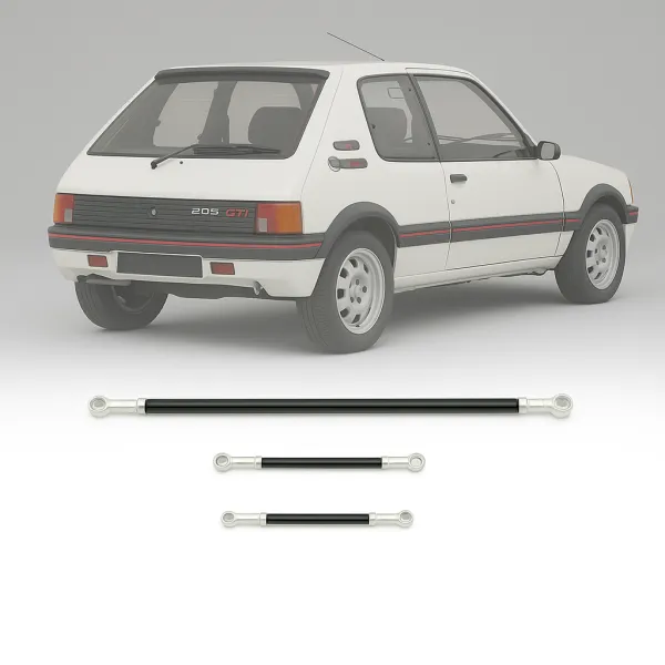 Tringlerie de Boite Rotulé Peugeot 205 GTI 1.9L et 1.6L