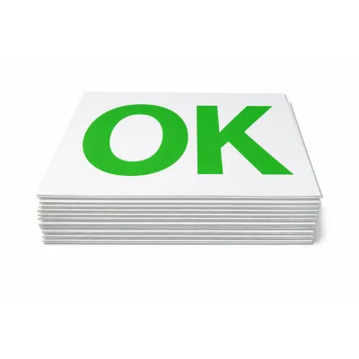 Panneau rallye OK-SOS Document A4 FFSA