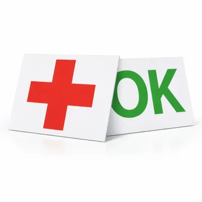 Panneau rallye OK SOS Document A4 FFSA