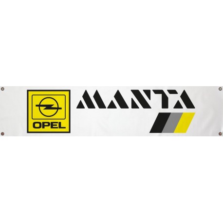 Bannière Opel Manta 1300mm x 300mm