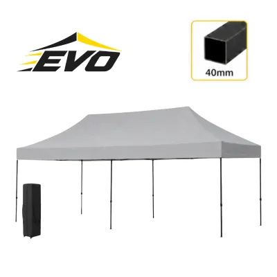 Barnum pliant 3x6 EVO Acier Gris Light
