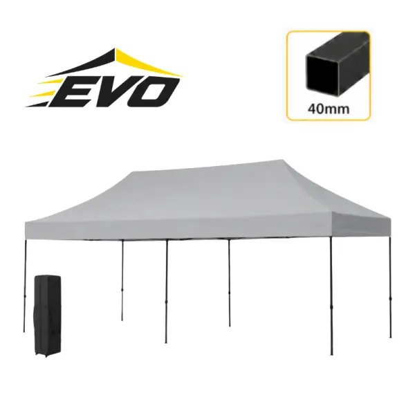 Barnum pliant 3x6 EVO Acier Gris Light