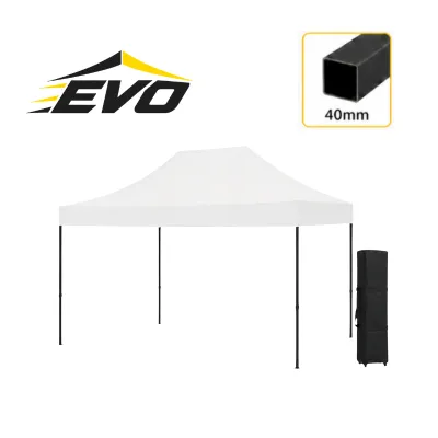Barnum pliant 3x4,5 EVO Acier Blanc Light