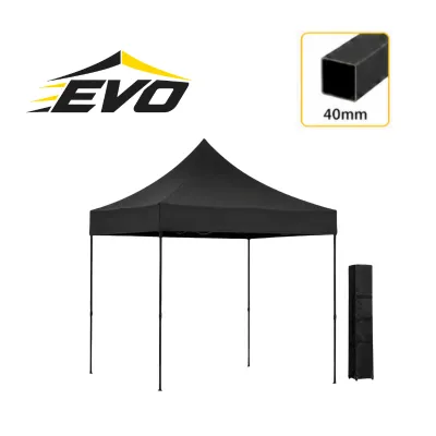 Barnum pliant 3x3 Acier EVO Noir Light