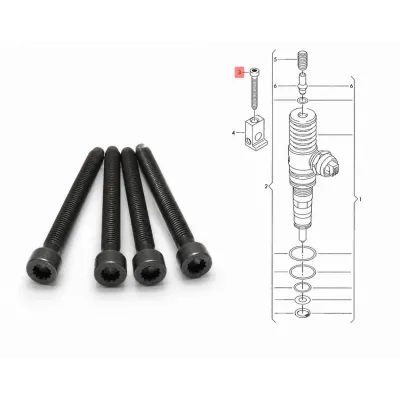 Vis de fixation injecteur TDI 1.9 038103385A