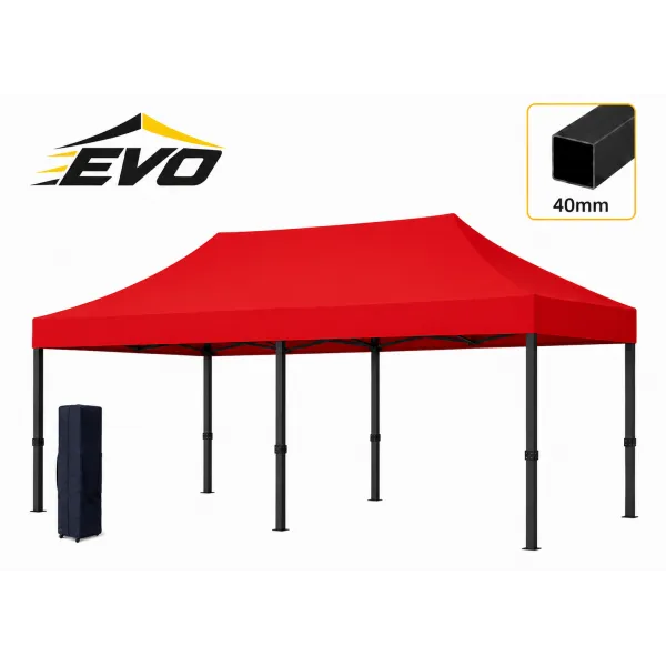 Barnum 3x6 EVO Rouge sans parois light