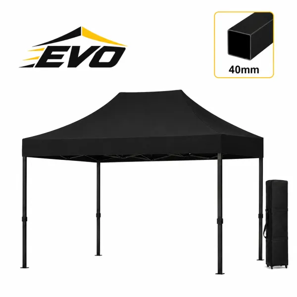 Barnum 3x4,5 EVO Acier Noir Light