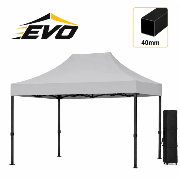 Barnum 3x4,5 EVO Acier Noir Light