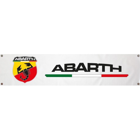 Bannière Abarth PVC
