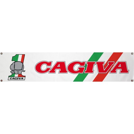 Bannière Moto Cagiva PVC