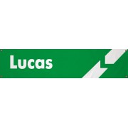 Bannière PVC Luca Verte 1300 x 300mm