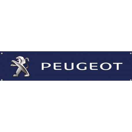 Bannière Peugeot PVC
