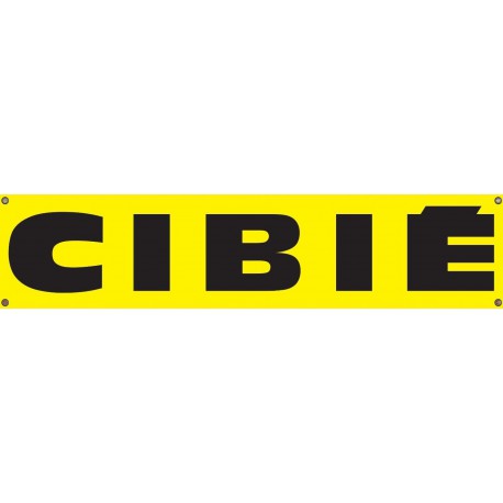 Bannière Cibié PVC