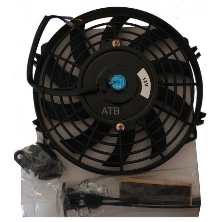 Kit Ventilateur Extra Plat 250mm Type Spal Haute Performance 100W