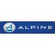 Bannière PVC Alpine Bleu 1300 x 300mm