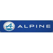 Bannière PVC Alpine Bleu Sport 1300 x 300mm
