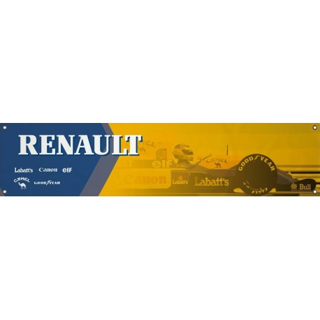 Bannière Renault F1 PVC 1300 x 300mm