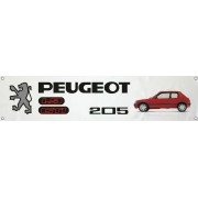 Bannière Peugeot 205 GTI 1.9 L 1300 x 300mm