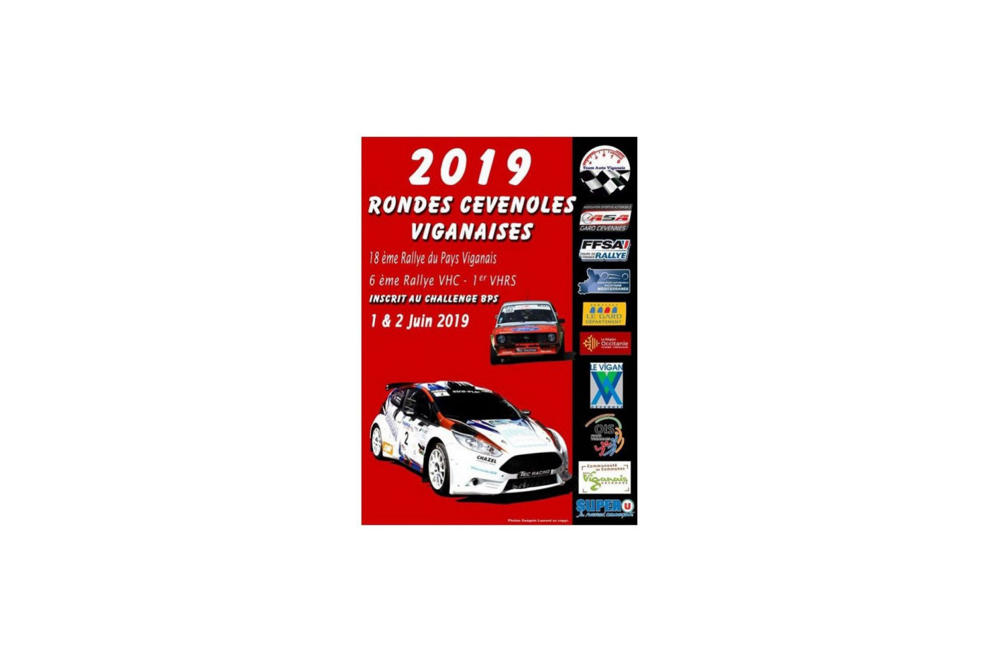 Rallye du Pays Viganais 1 et 2 Juin 2019