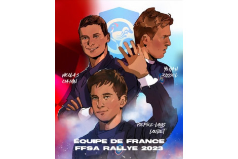 l’Équipe de France FFSA Rallye 2023 
