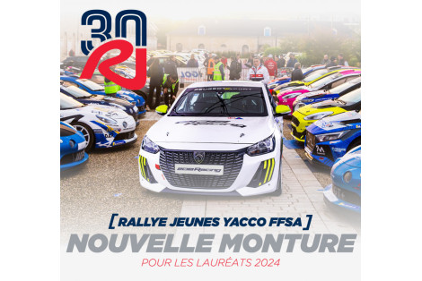 Nouvelle monture pour les lauréats Rallye Jeunes Yacco FFSA