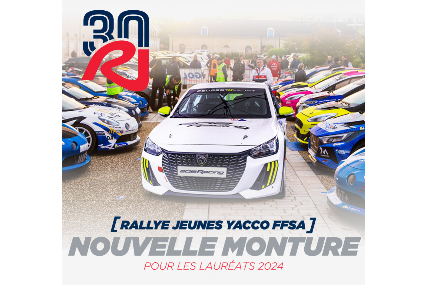 Nouvelle monture pour les lauréats Rallye Jeunes Yacco FFSA