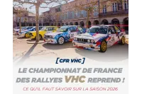 Championnat de France des Rallyes VHC : top départ