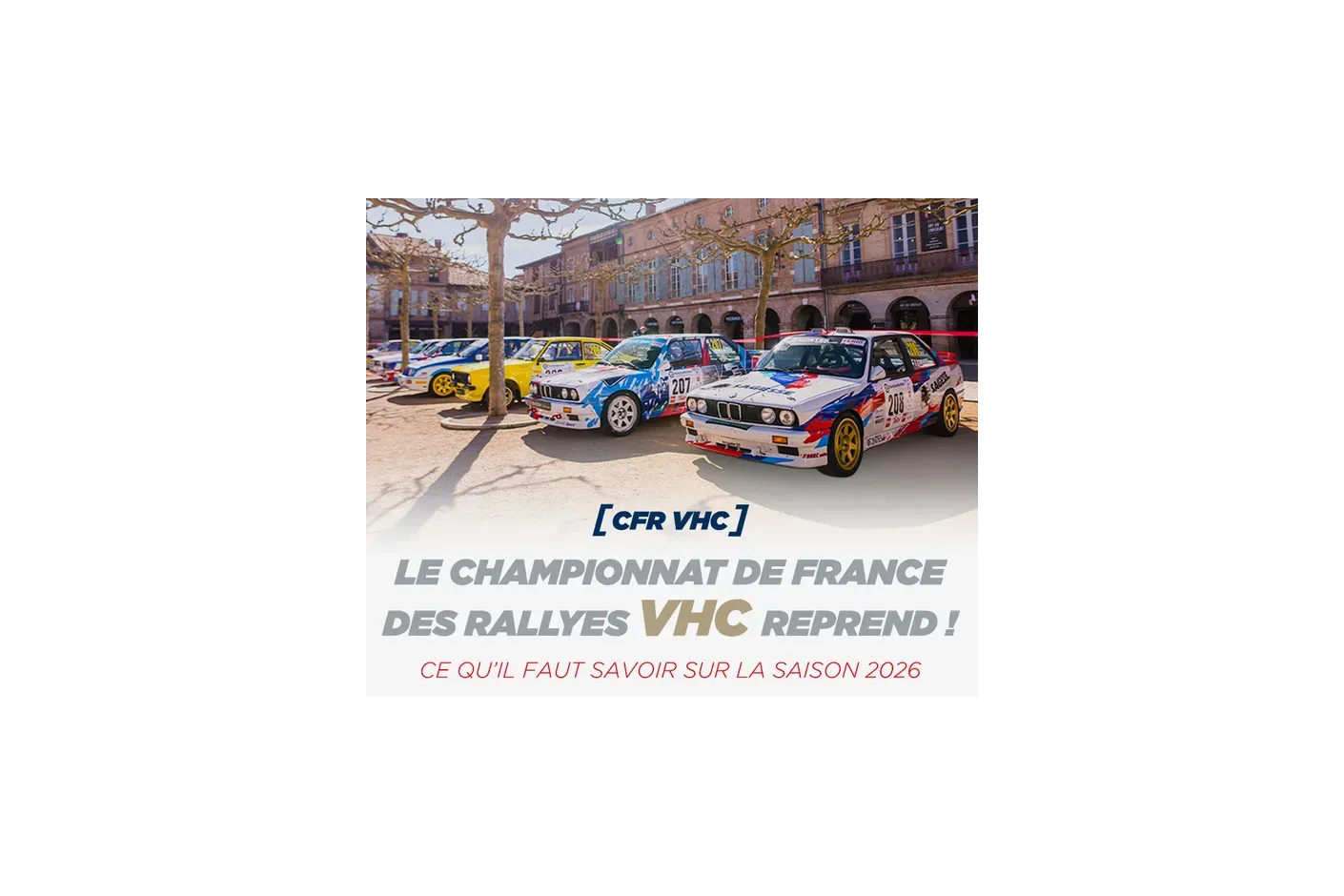Championnat de France des Rallyes VHC : top départ