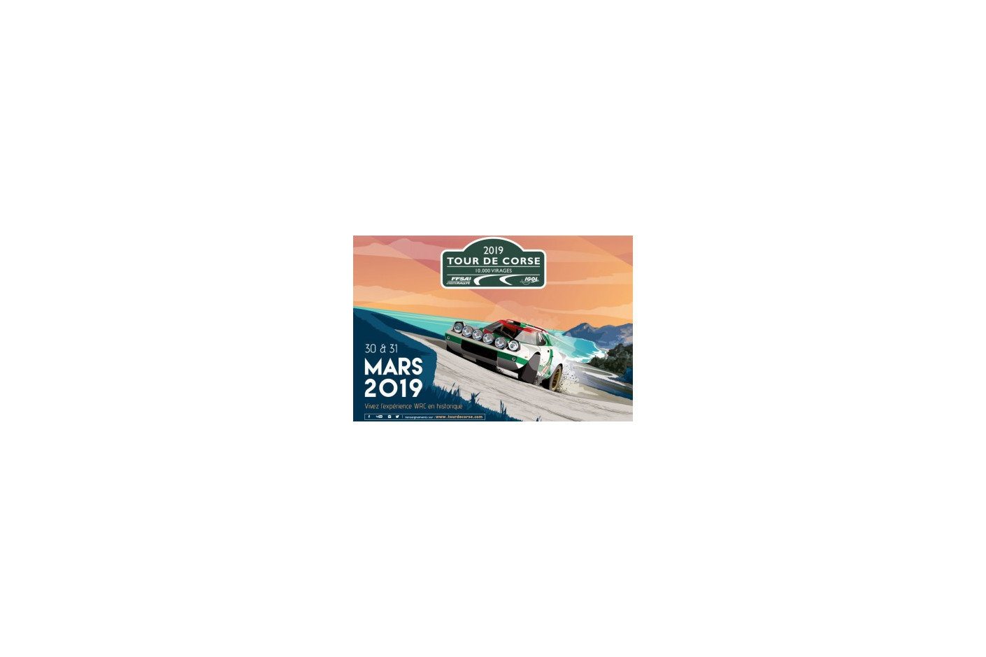 TOUR DE CORSE 10.000 VIRAGES VHC 2019 